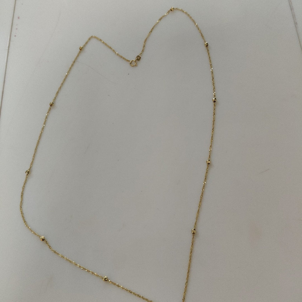 CADENA ORO 14 K 2.3 GRMS (SEMINUEVO)