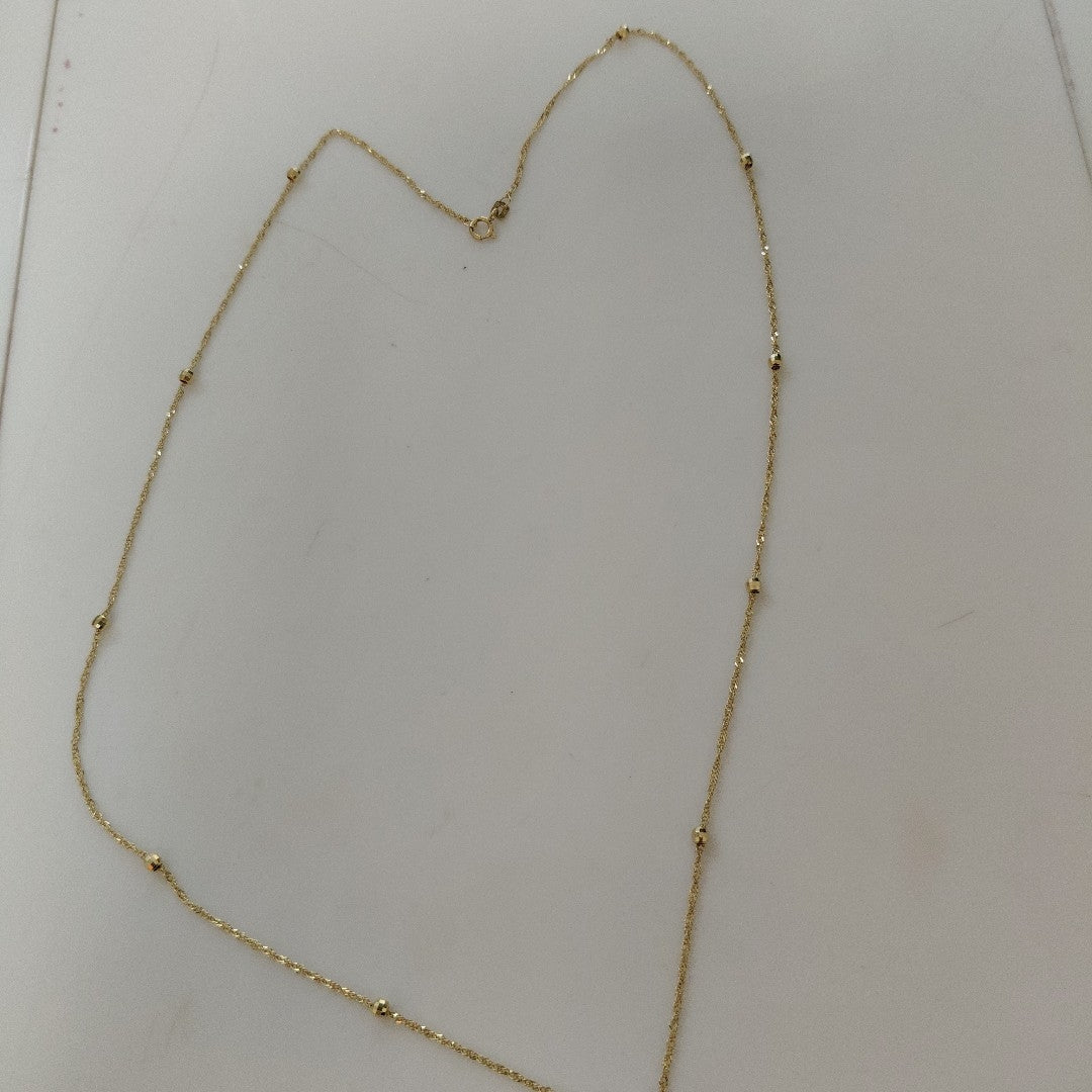 CADENA ORO 14 K 2.3 GRMS (SEMINUEVO)