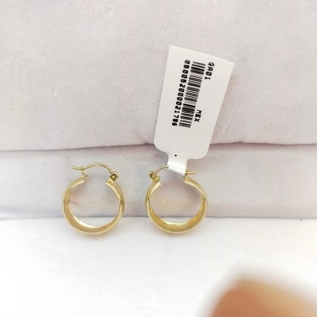 ARETES ARRACADAS ORO 10K 2.2 GR (NUEVO)