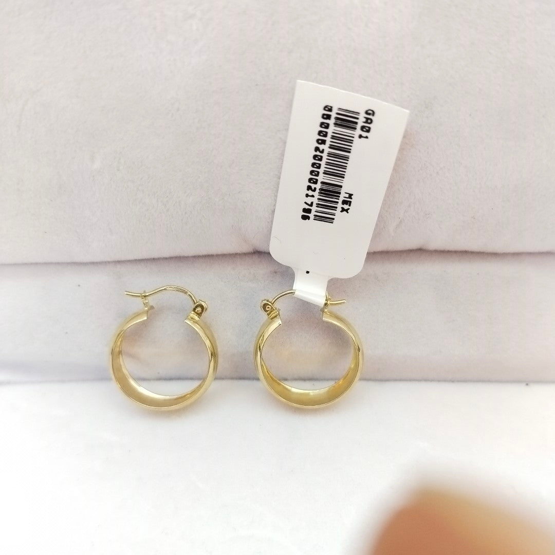 ARETES ARRACADAS ORO 10K 2.2 GR (NUEVO)