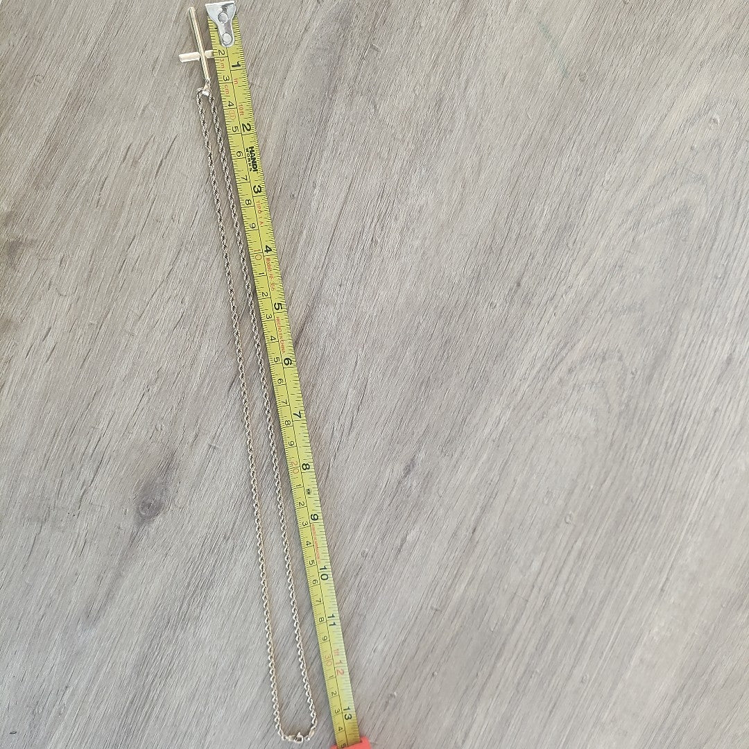 CADENA, CRUCIFIJO ORO 10 K 5.3 GRMS (SEMINUEVO)