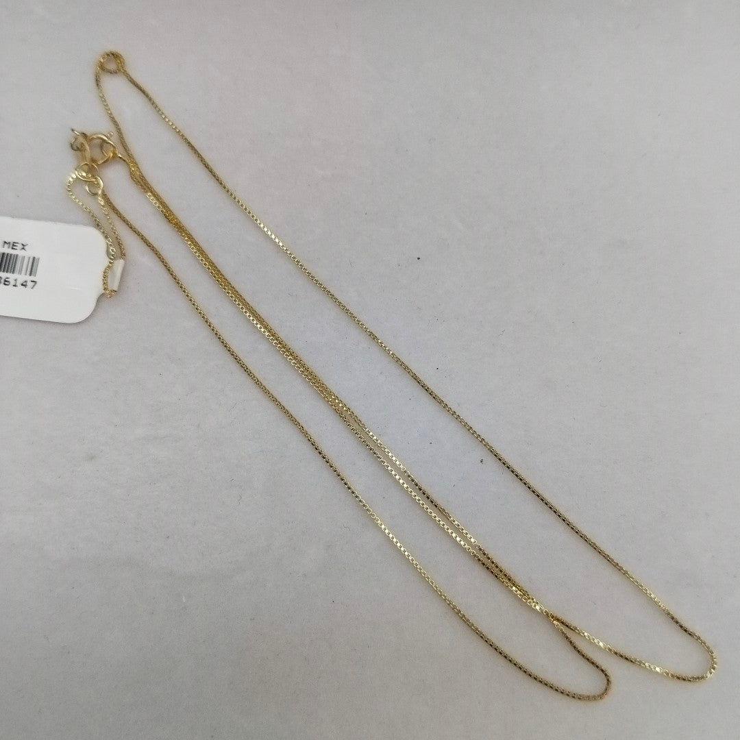 CADENA VENECIANO 14K 55 CM 1.7 GR (NUEVO)