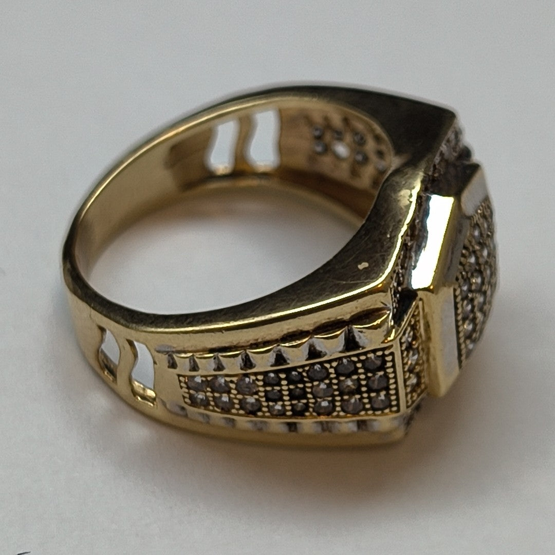 ANILLO ORO 10 K 5,00 GRMS (SEMINUEVO)