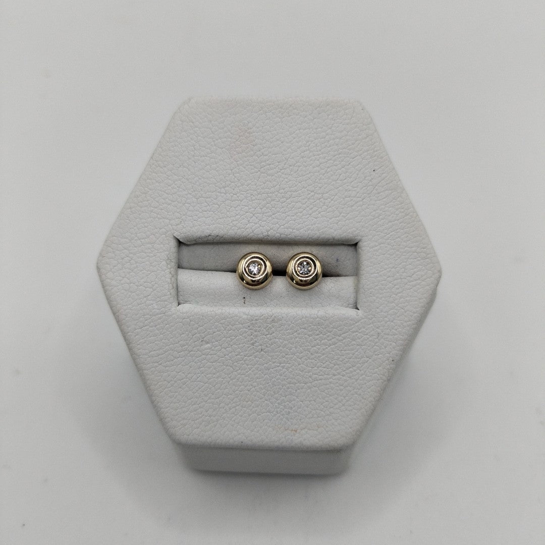 BROQUELES BROQUEL C CIRCONIA 14K 0.27 GR (NUEVO)