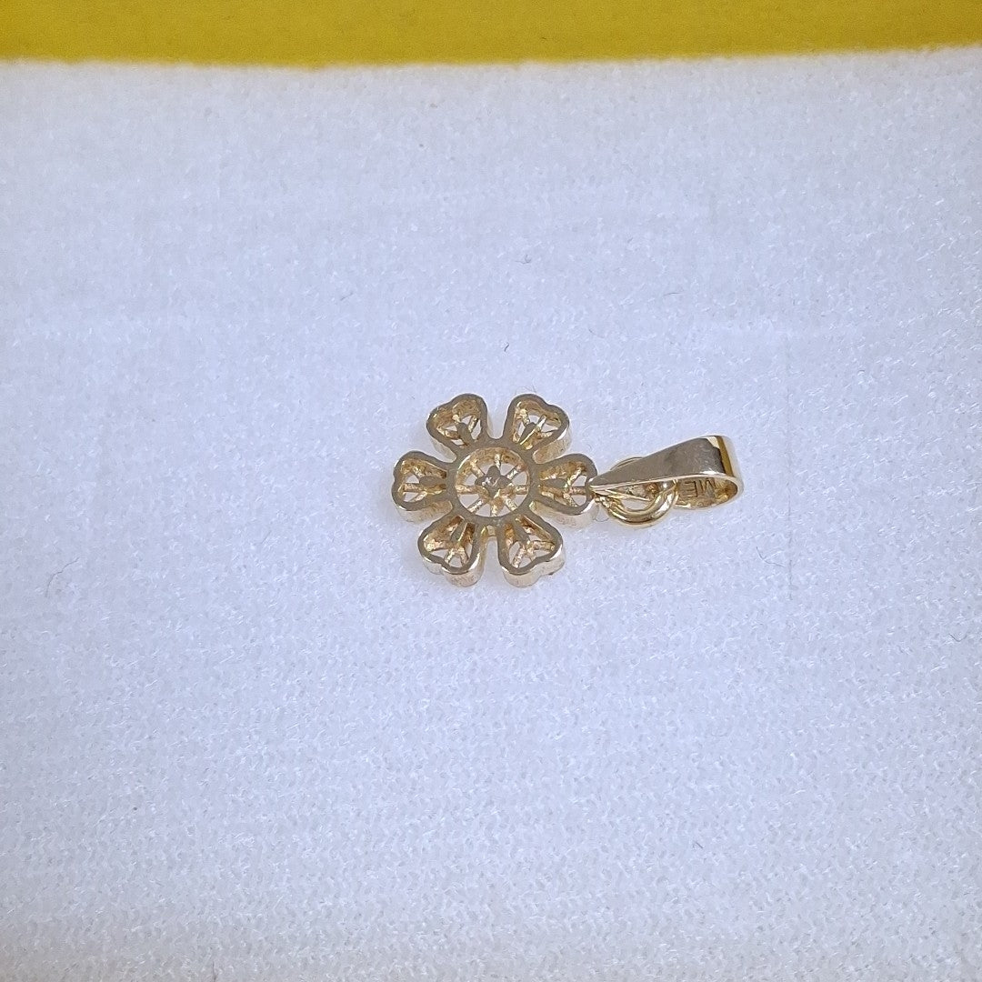 DIJE FLOR 14K 1.3 GR (NUEVO)