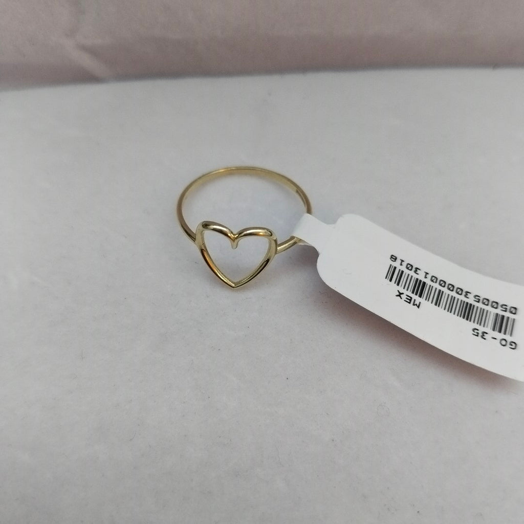 ANILLOS ANILLITO FIG CORAZON 10K TALLA 7 0.8 GR (NUEVO)