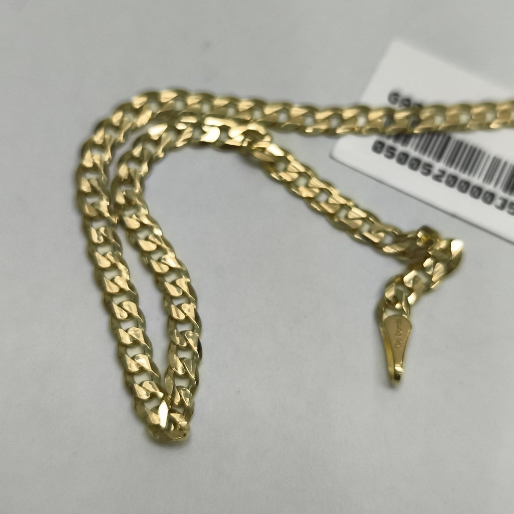 PULSERA BARBADA 14K 21 CM 3.7 GR (NUEVO)