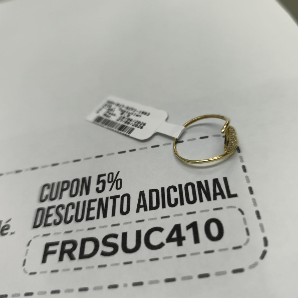 ANILLOS DAMA ORO 14K 1 (NUEVO)