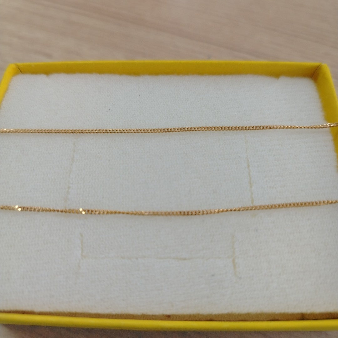 CADENA ORO 14 K 1,90 GRMS (SEMINUEVO)