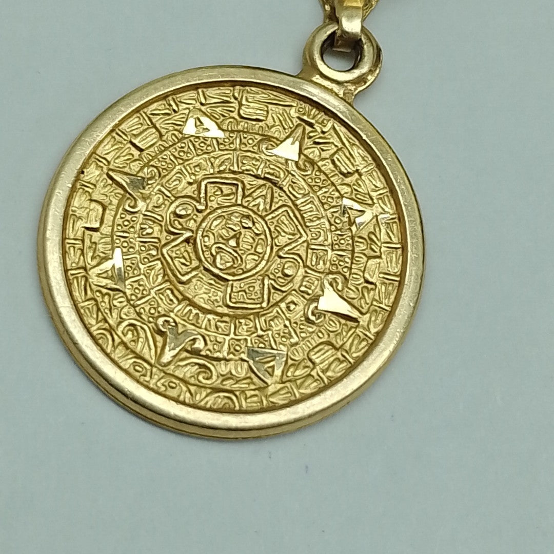 MEDALLA CONMEMORATIVA ORO 14 K 2.9 GRMS (SEMINUEVO)