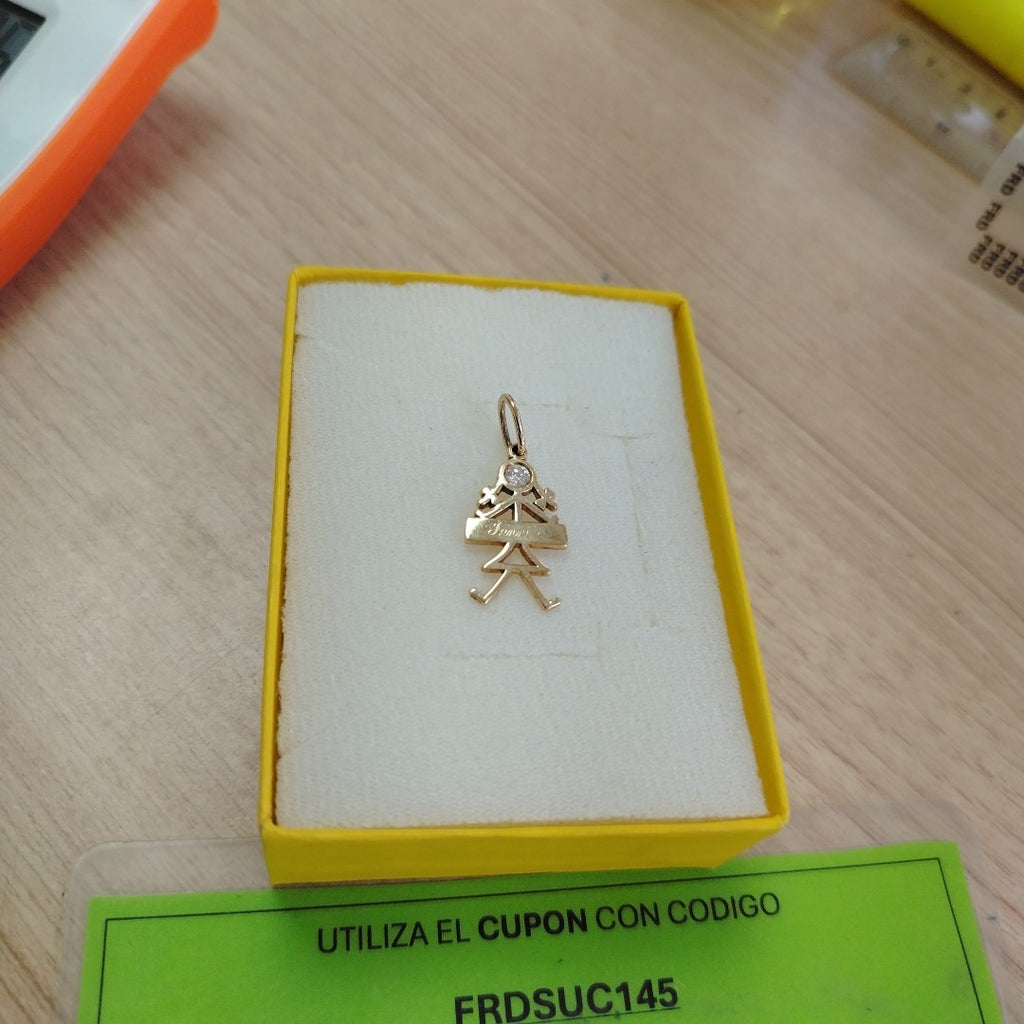 DIJE ORO 14 K 2,10 GRMS (SEMINUEVO)