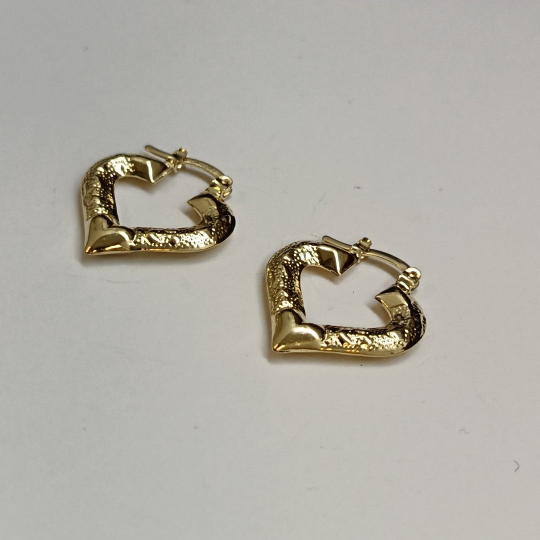 ARETES ARRACADAS 14K 1.8 GR (NUEVO)