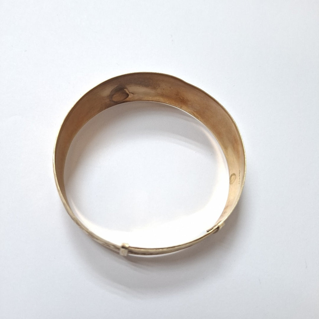 PULSERA RIGIDA ORO 8 K 21.7 GRMS (SEMINUEVO)