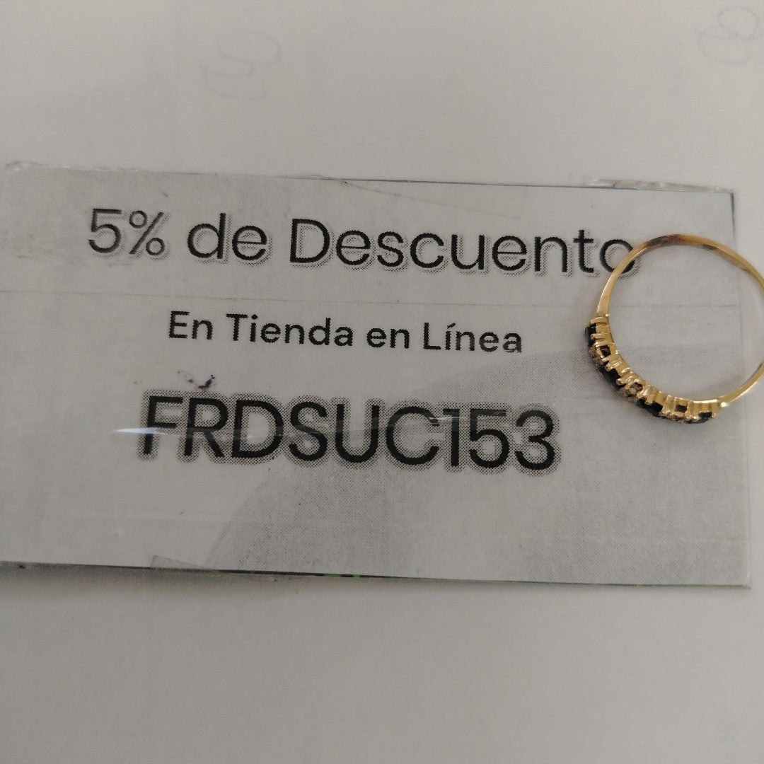 ANILLITO ORO 10 K 1.3 GRMS (SEMINUEVO)