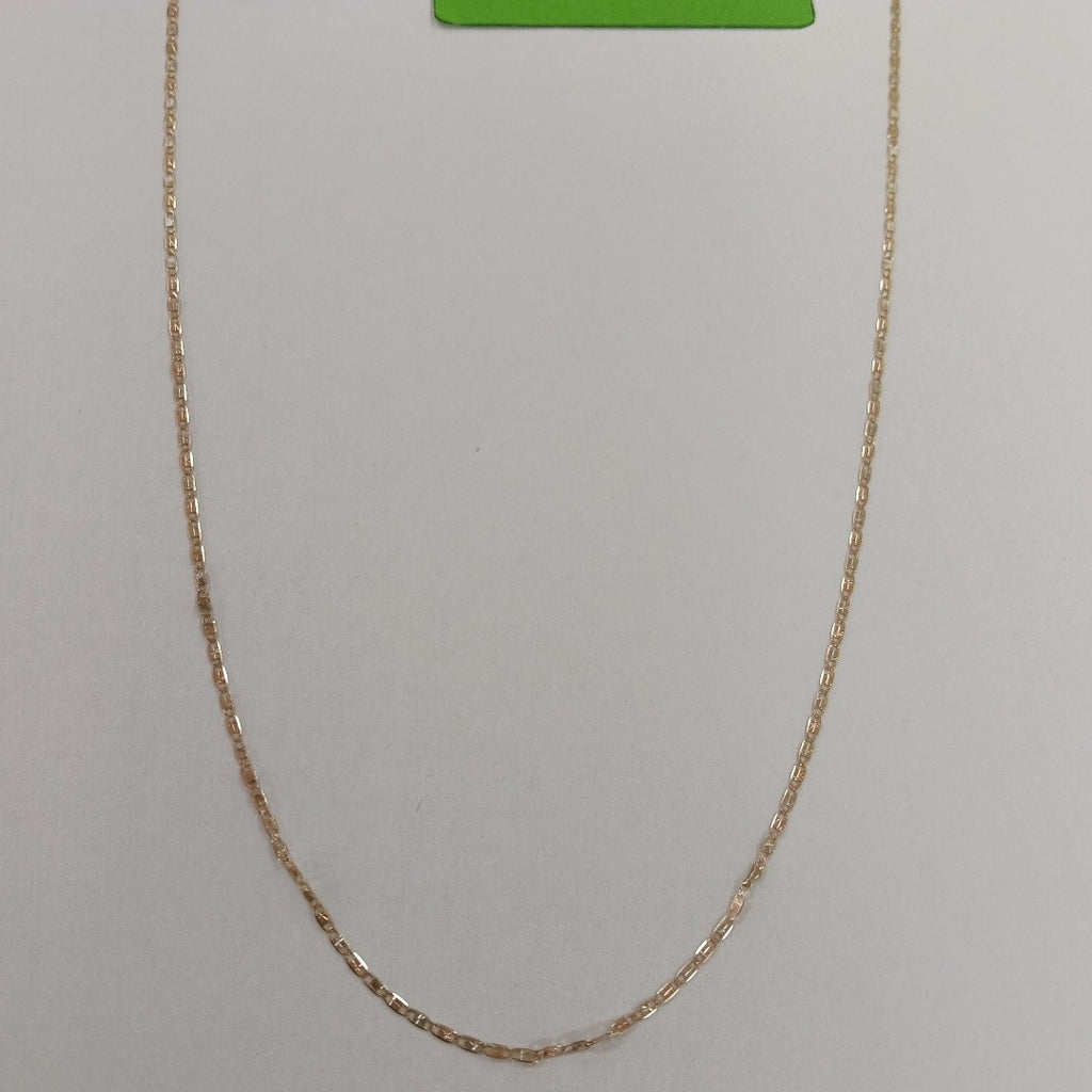 CADENA ORO COMBINADO 10 K 1,80 GRMS (SEMINUEVO)