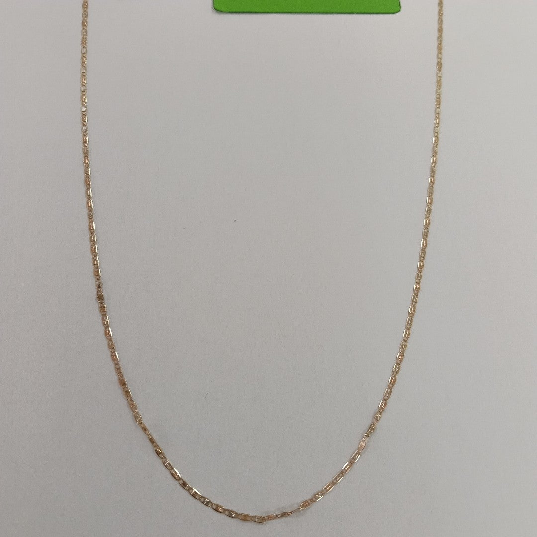 CADENA ORO COMBINADO 10 K 1,80 GRMS (SEMINUEVO)