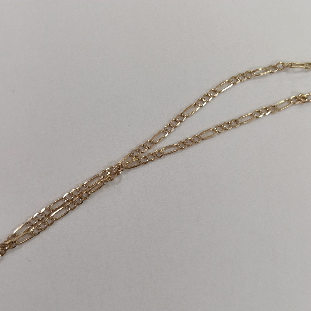 CADENA ORO COMBINADO 10 K 3,60 GRMS (SEMINUEVO)