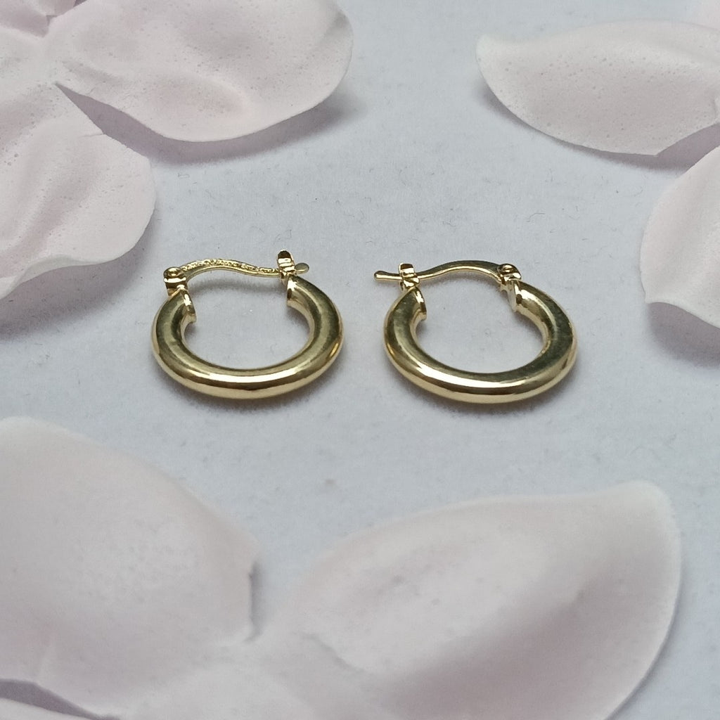 ARETES ARRACADAS 14K 1.5 GR (NUEVO)