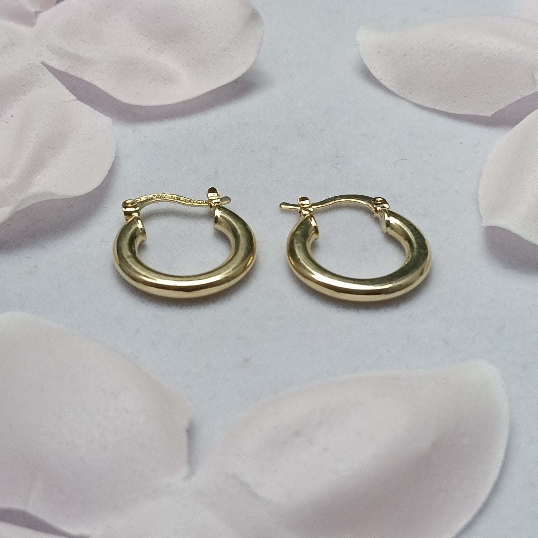 ARETES ARRACADAS 14K 1.5 GR (NUEVO)