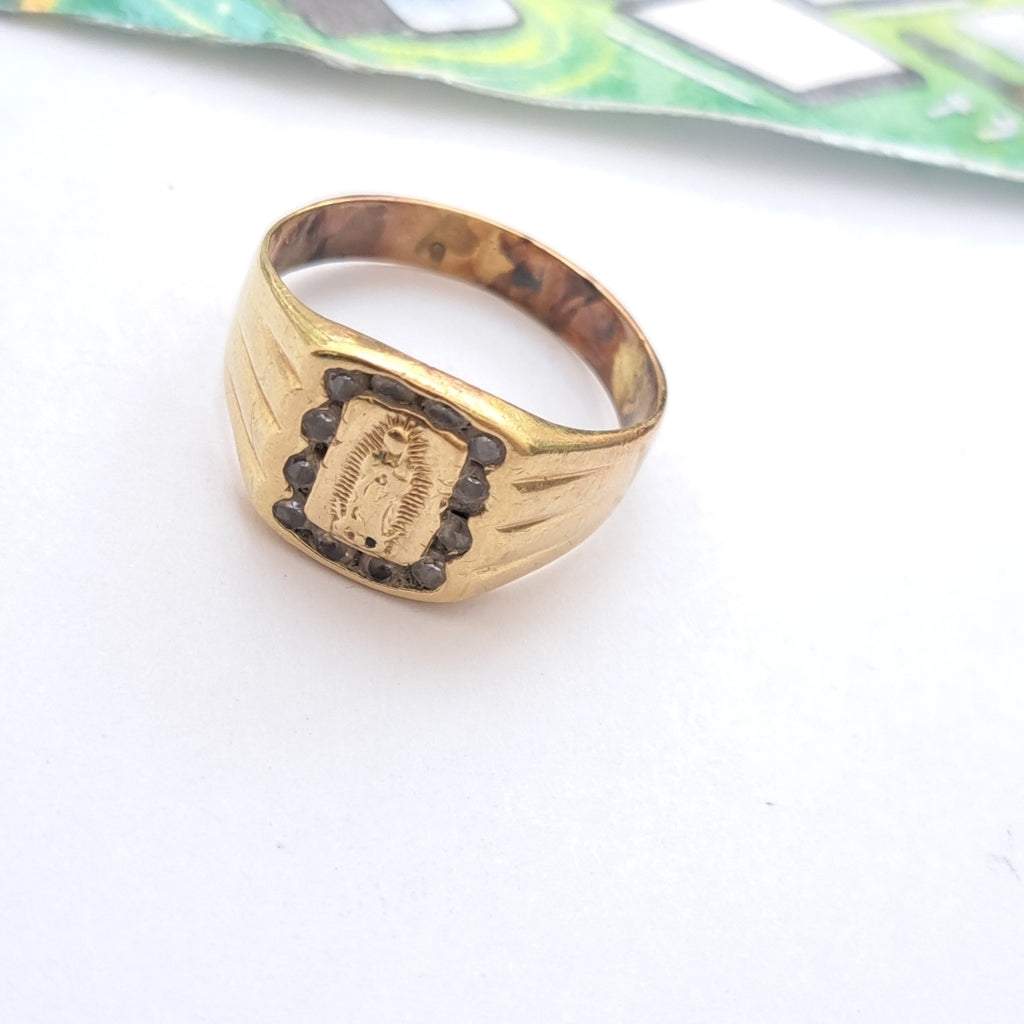ANILLO ORO 8 K 4.3 GRMS (SEMINUEVO)