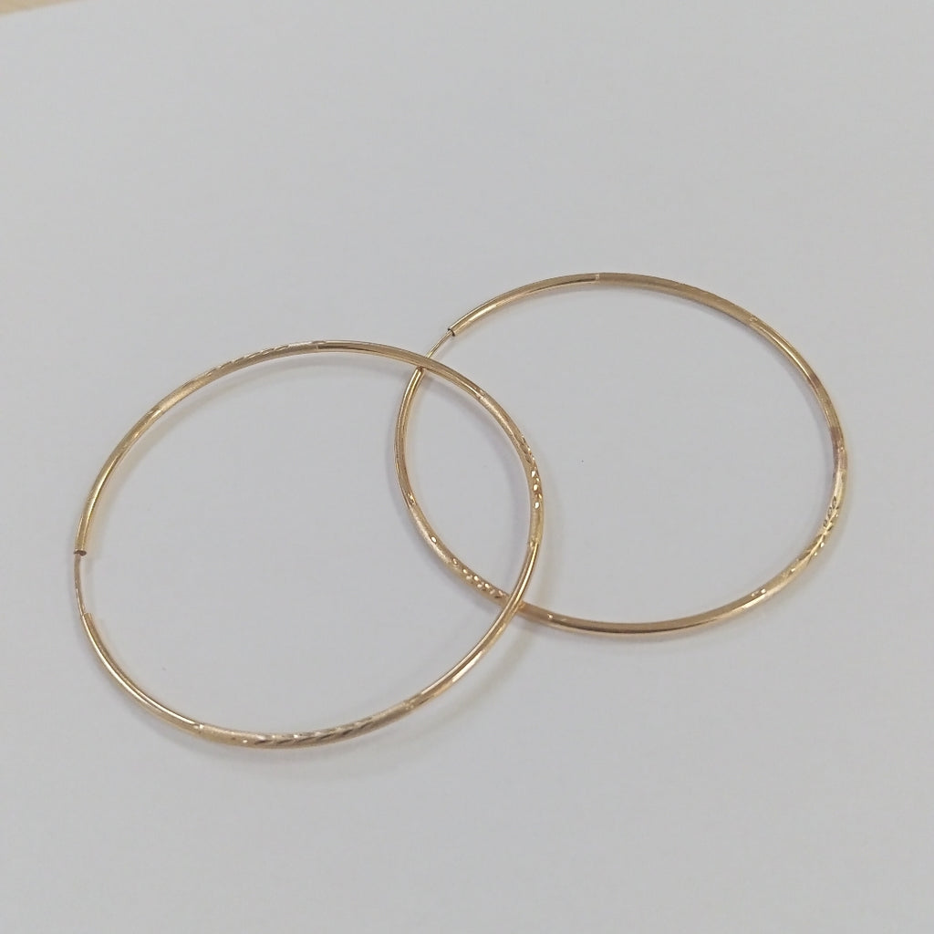 ARRACADAS PAR ORO 14 K 2,10 GRMS (SEMINUEVO)