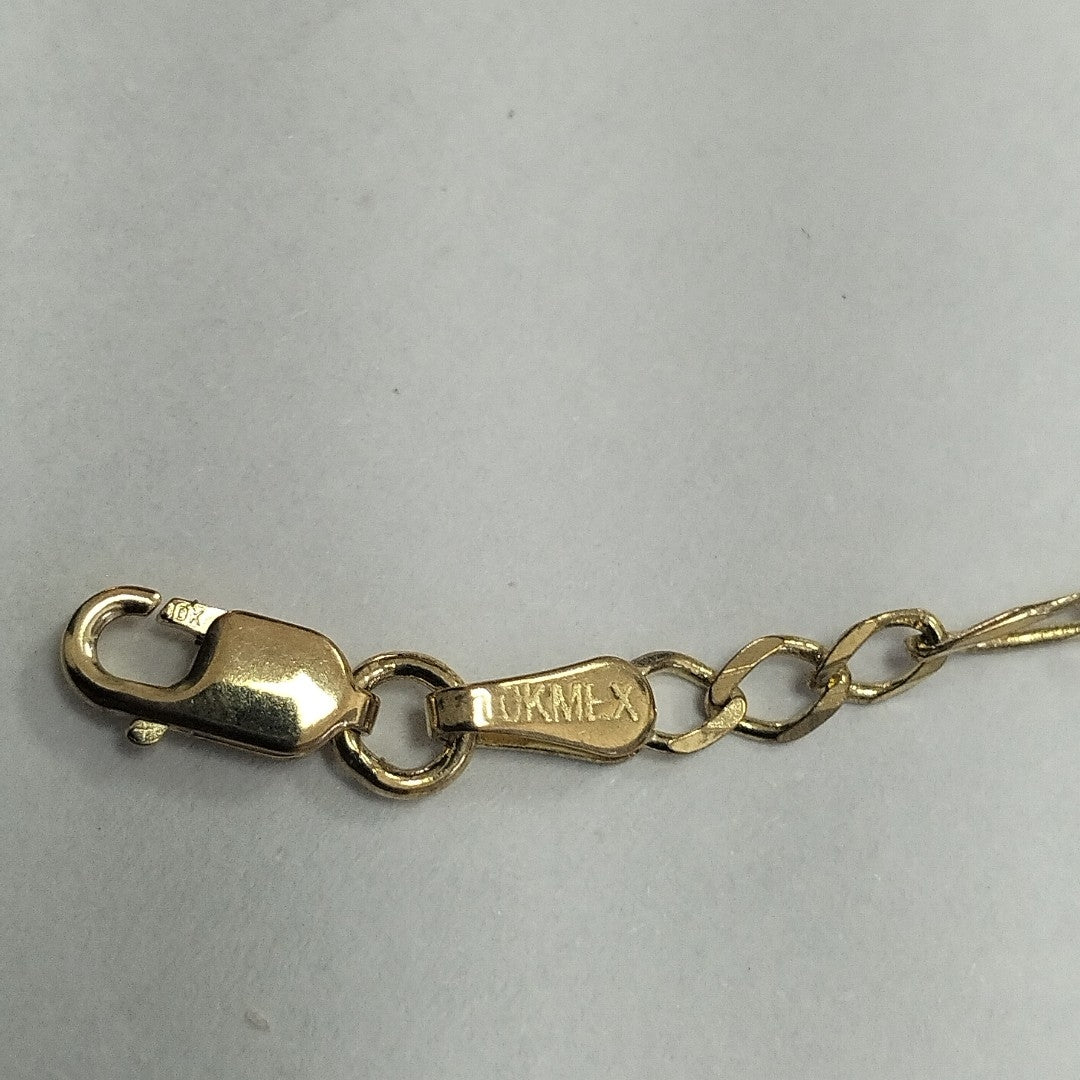 CADENAS TEJIDO 3X1 ORO 10K 60 CM 4.5 GR (NUEVO)