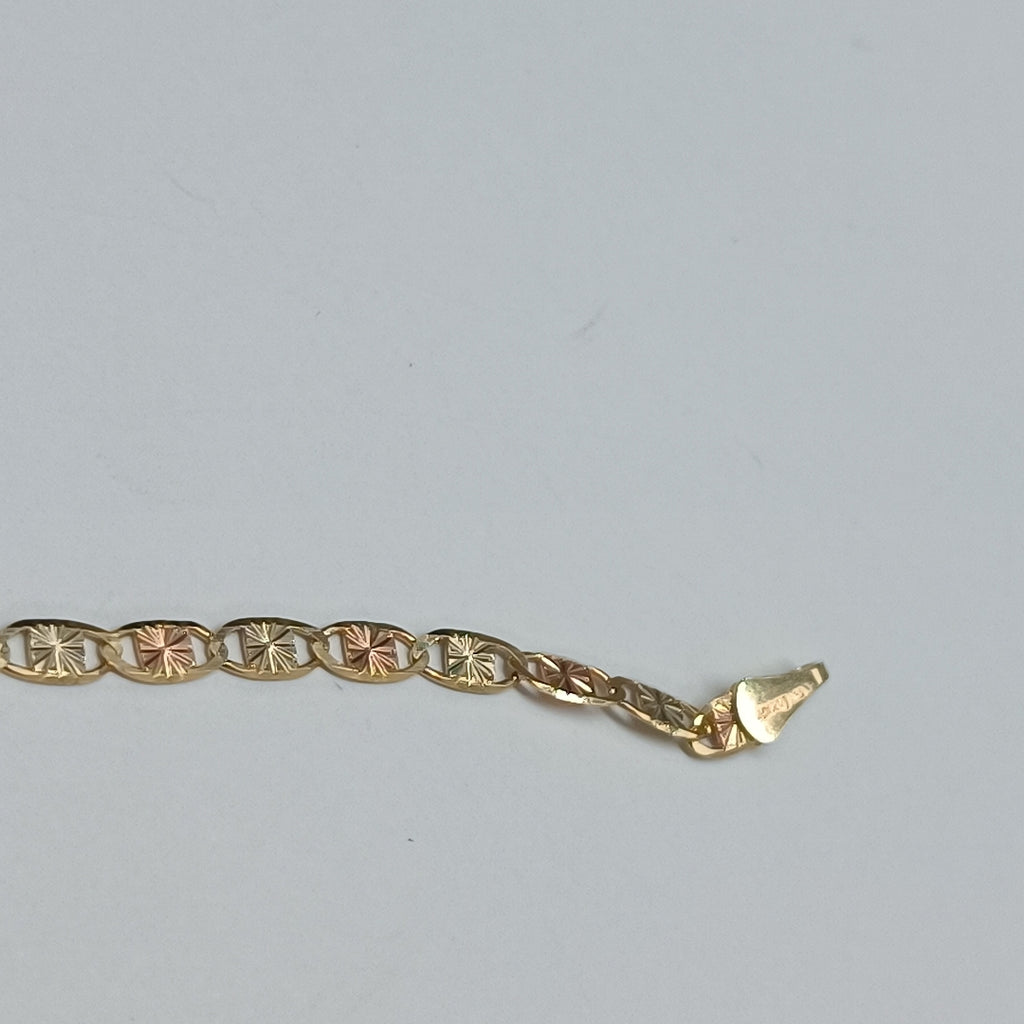 PULSERA GUCHI 14K 18 CM 2.9 GR (NUEVO)