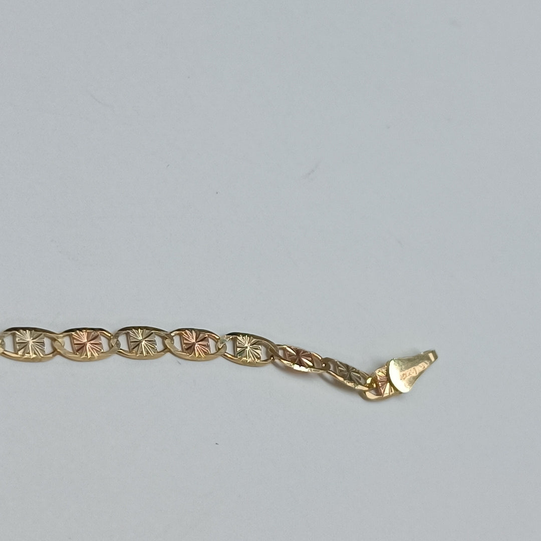 PULSERA GUCHI 14K 18 CM 2.9 GR (NUEVO)