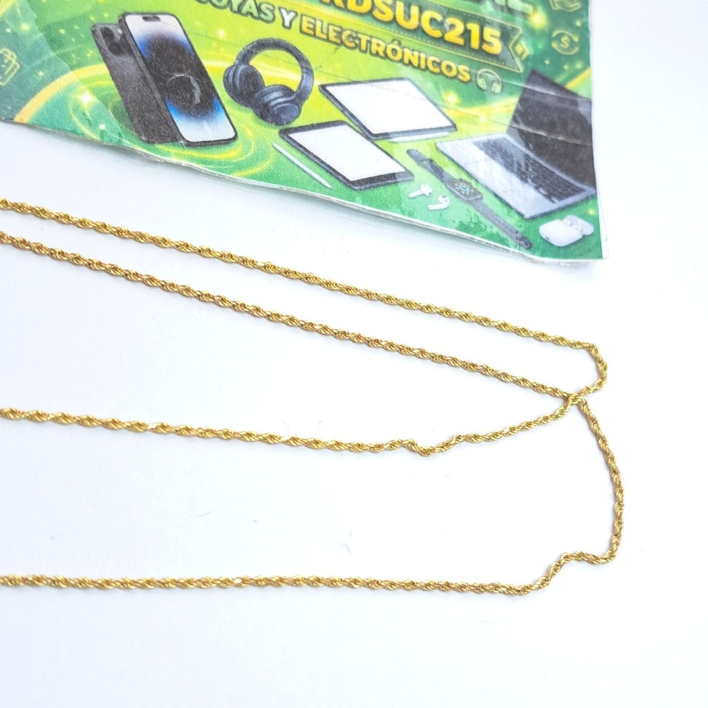 CADENA ORO 10 K 3,20 GRMS (SEMINUEVO)