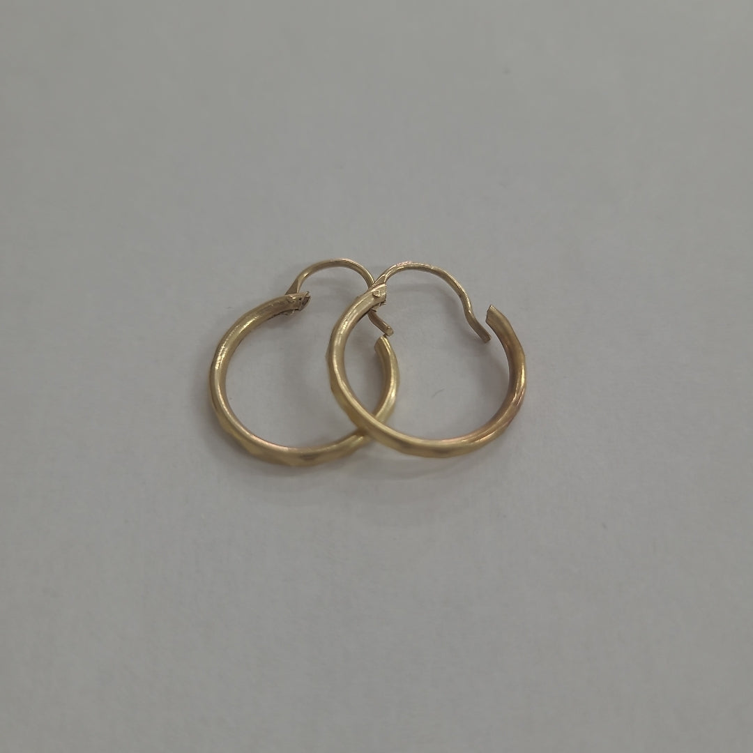 ARRACADAS PAR ORO 10 K 1.1 GRMS (SEMINUEVO)