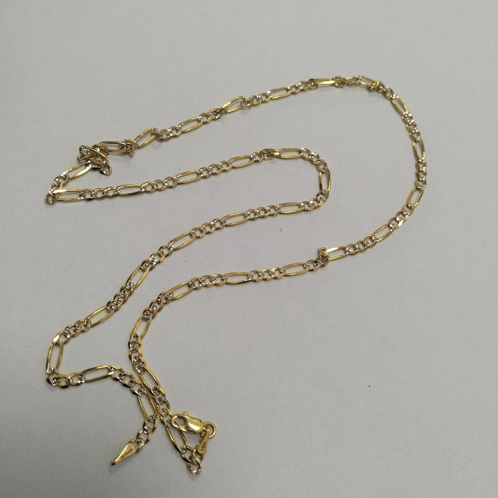 CADENAS 3X1 DIAMANTADA ORO 14K 55 CM 8.5 GR (NUEVO)