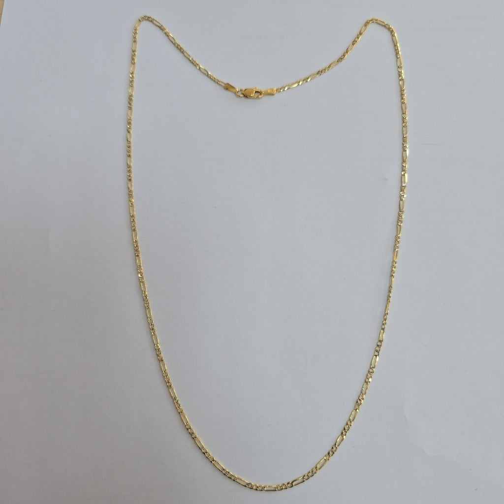 CADENA 3X1 14K 50 CM 3.4 GR (NUEVO)