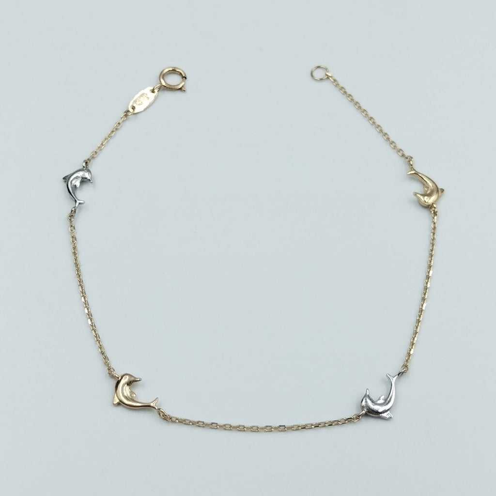 PULSERAS DAMA ORO 14K 1.5 (NUEVO)