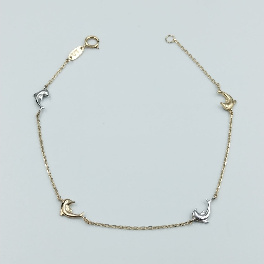PULSERAS DAMA ORO 14K 1.5 (NUEVO)