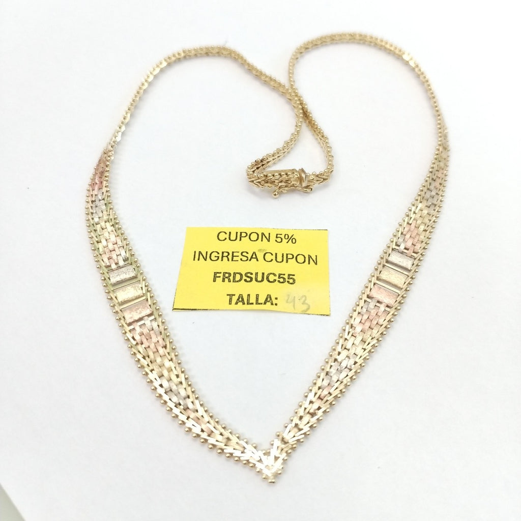 GARGANTILLA ORO 14 K 18,60 GRMS (SEMINUEVO)
