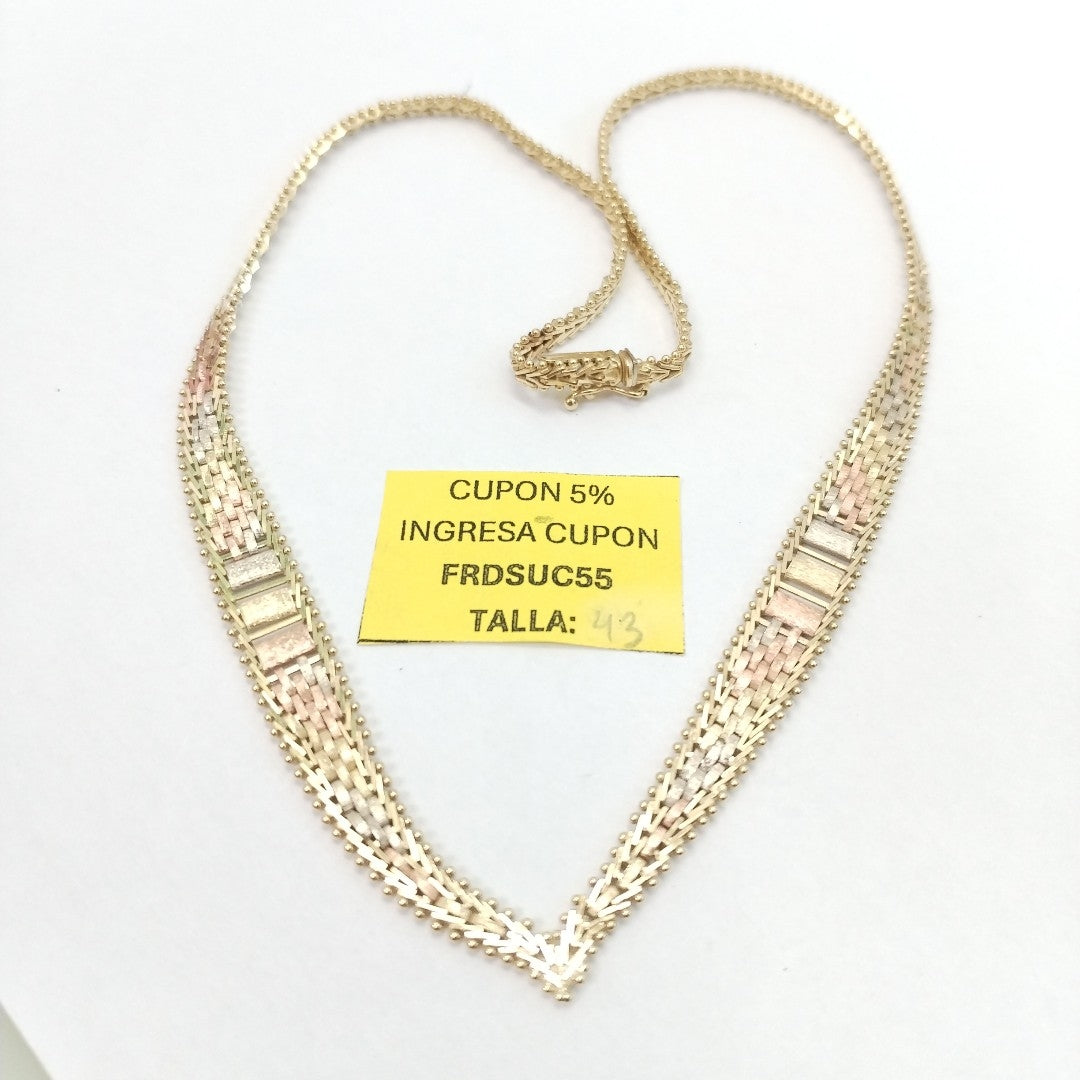 GARGANTILLA ORO 14 K 18,60 GRMS (SEMINUEVO)