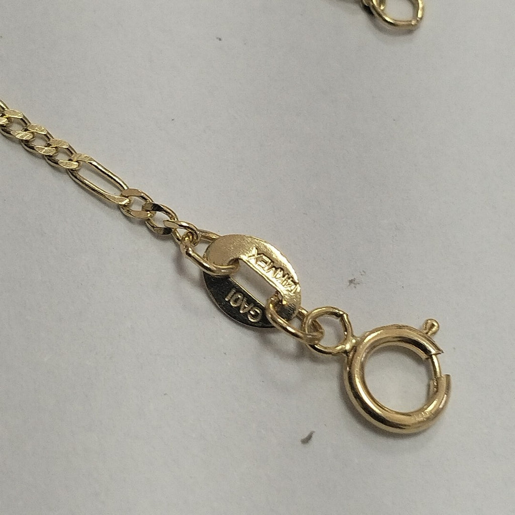 CADENAS TEJIDO 3X1 ORO 14K 55 CM 2.4 GR (NUEVO)