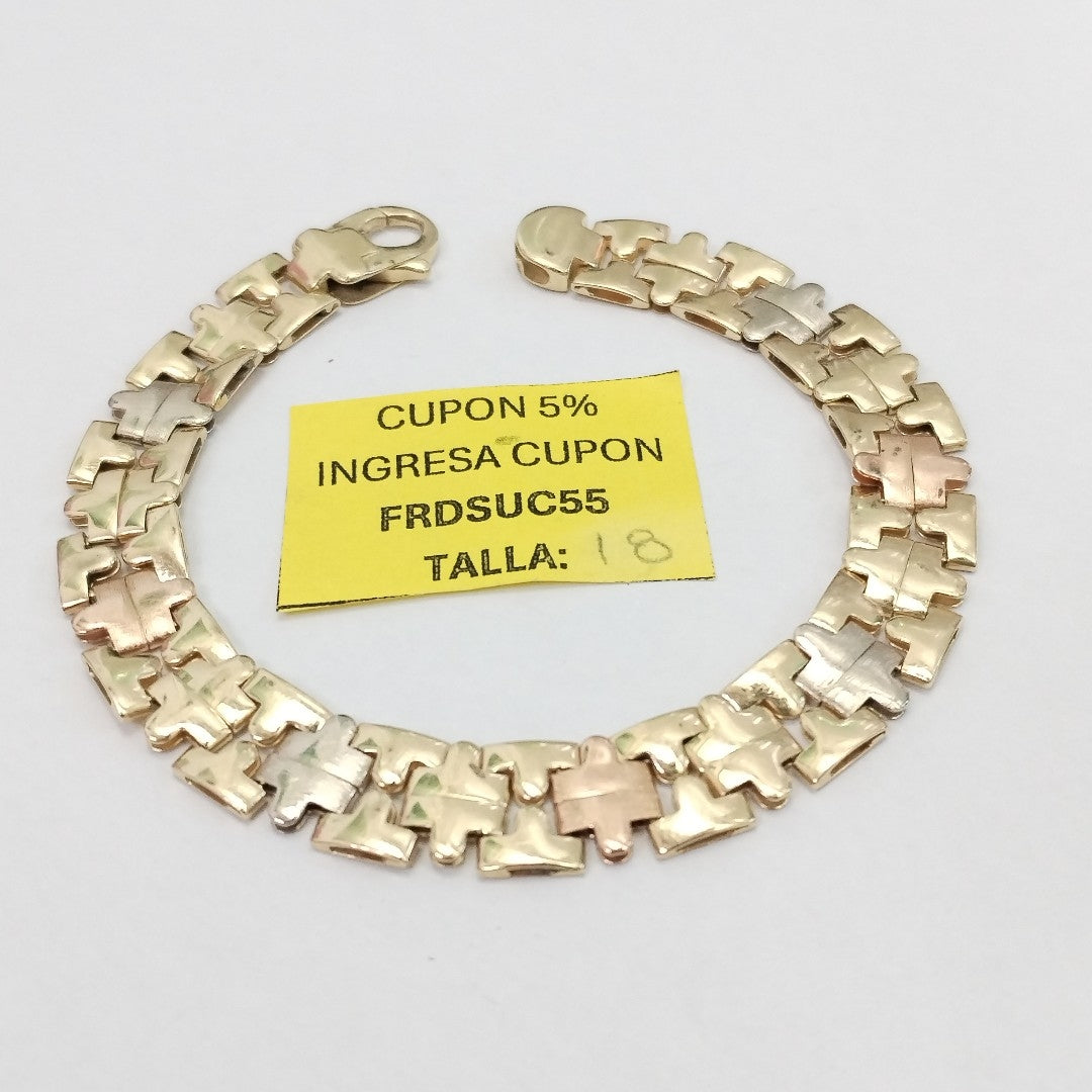 PULSERA ORO 14 K 13,40 GRMS (SEMINUEVO)