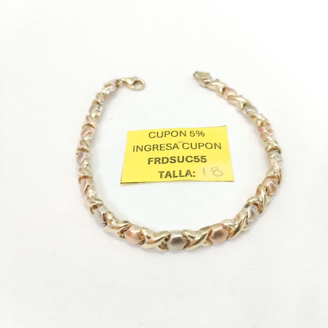 PULSERA ORO 14 K 7,50 GRMS (SEMINUEVO)