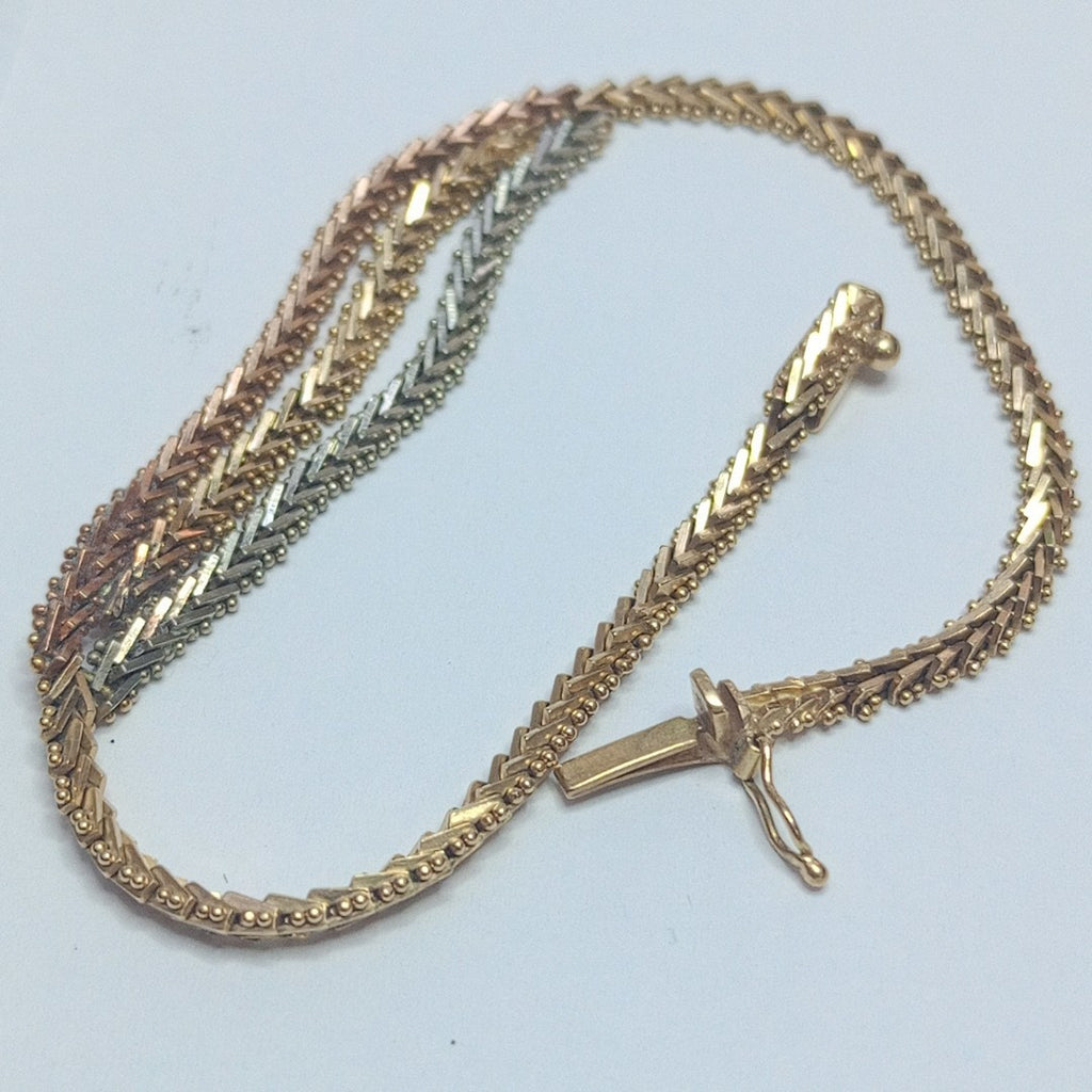 PULSERA ORO 14 K 9.2 GRMS (SEMINUEVO)
