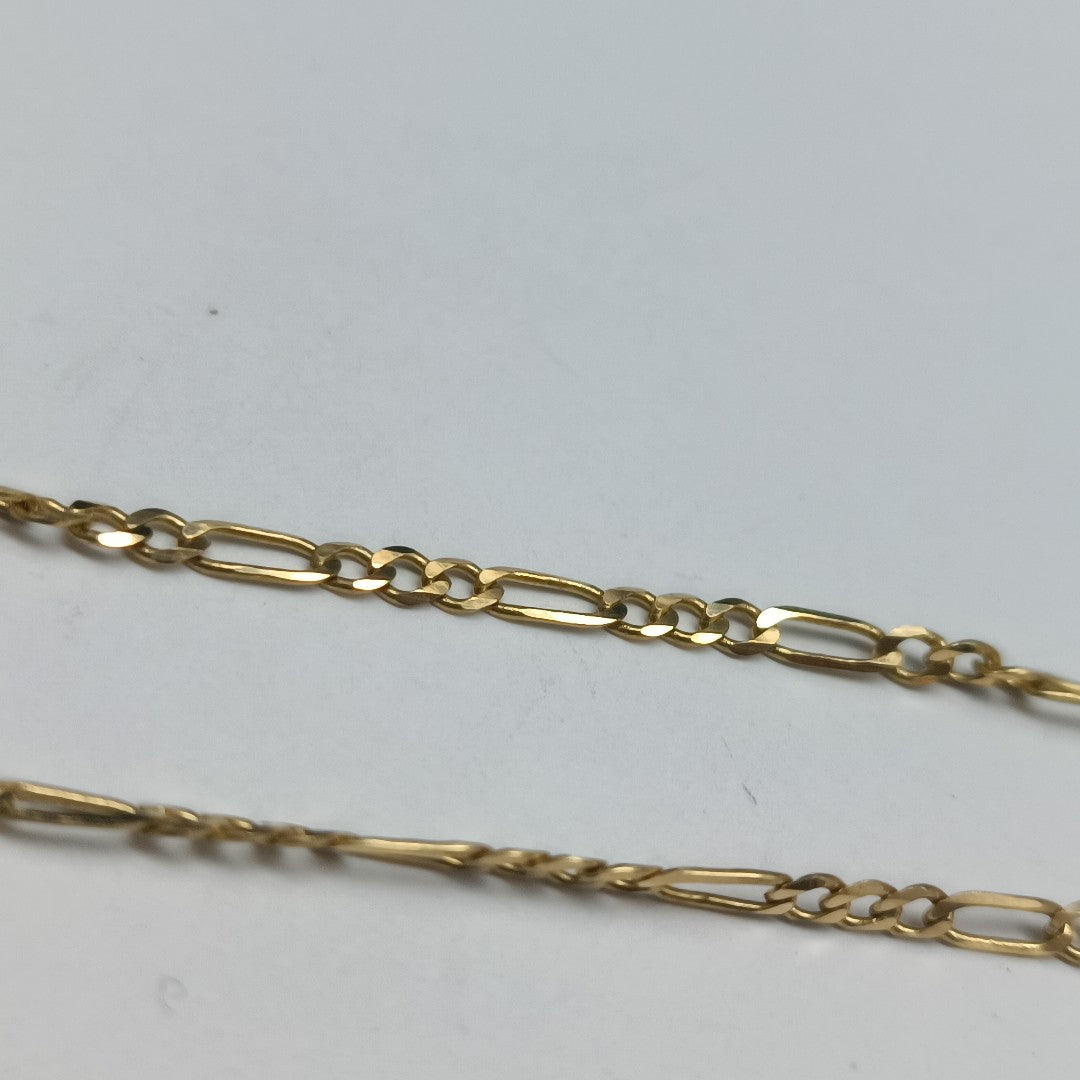 CADENA TEJIDO 3X1 14K 60 CM 5.7 GR (NUEVO)