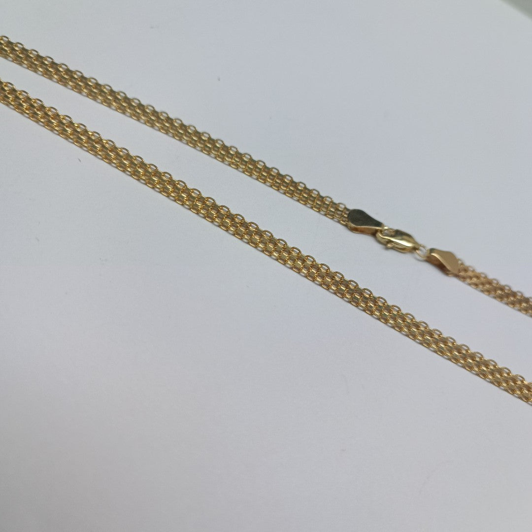 CADENA ESPECIAL 14K 50 CM 11.5 GR (NUEVO)