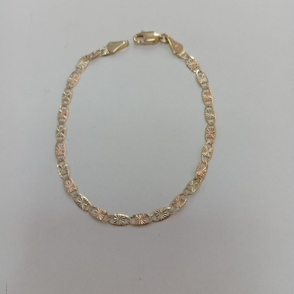 PULSERA GUCHI 14K 18 CM 2.8 GR (NUEVO)