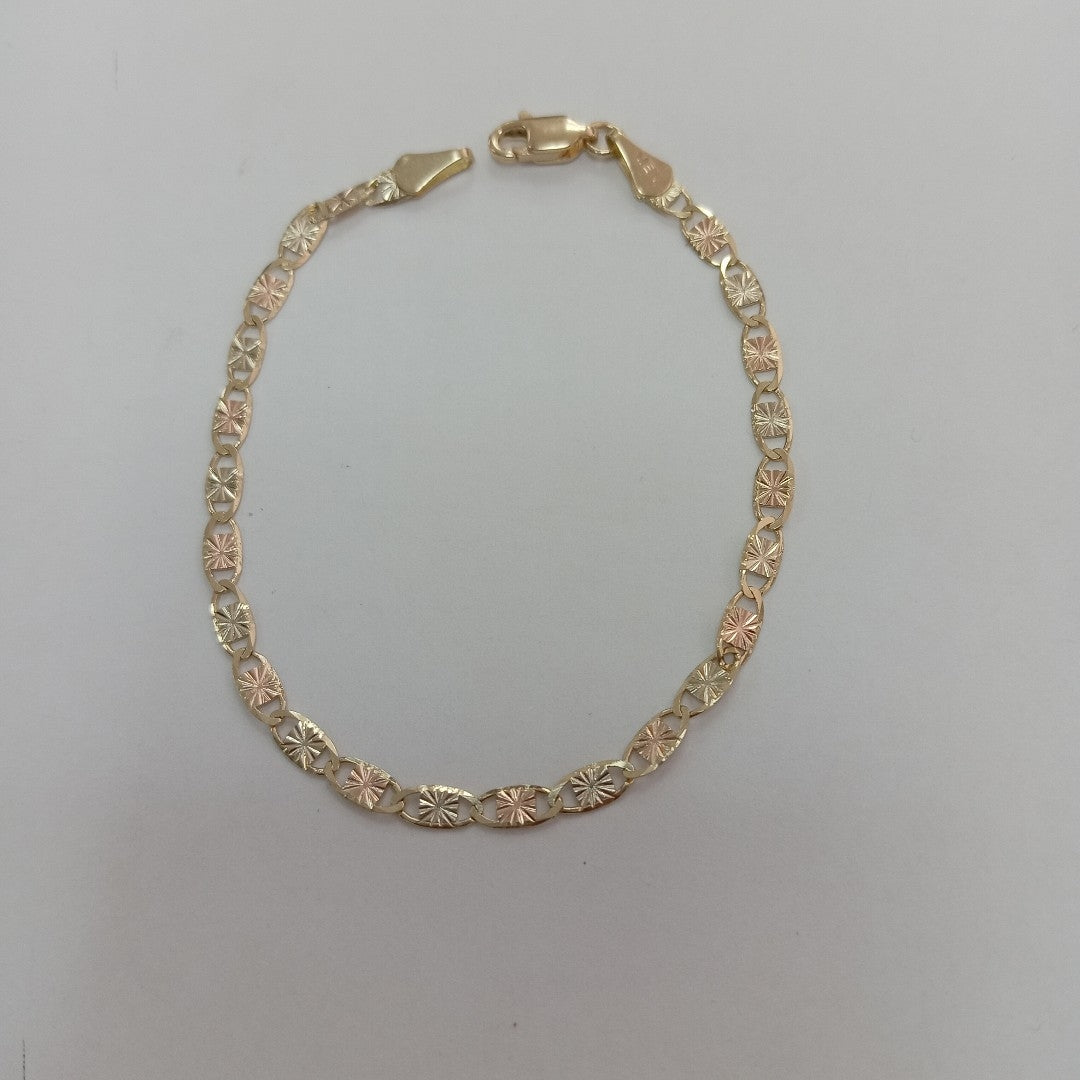 PULSERA GUCHI 14K 18 CM 2.8 GR (NUEVO)