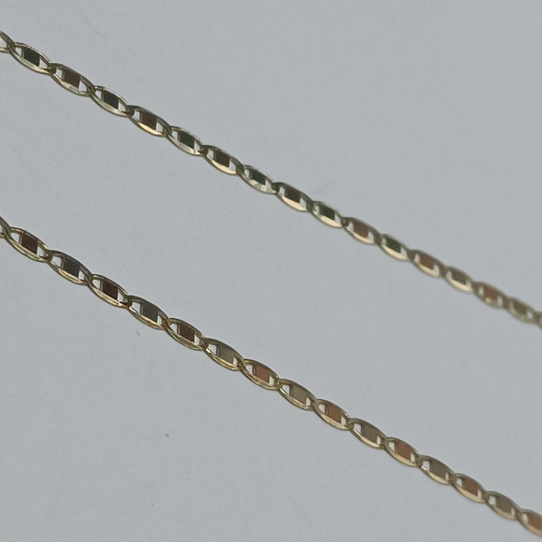 CADENA GUCHI 14K 50 CM 3 GR (NUEVO)