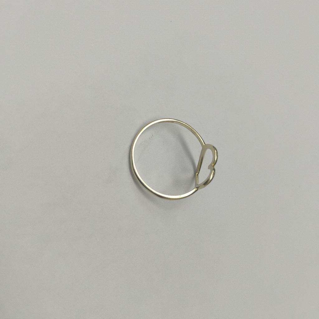 ANILLOS ANILLITO FIG CORAZON 10K TALLA 7 0.8 GR (NUEVO)