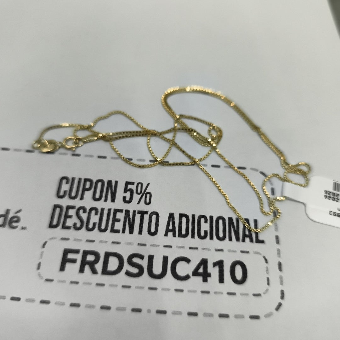 CADENA VENECIANO 14K 60 CM 2.6 GR (NUEVO)