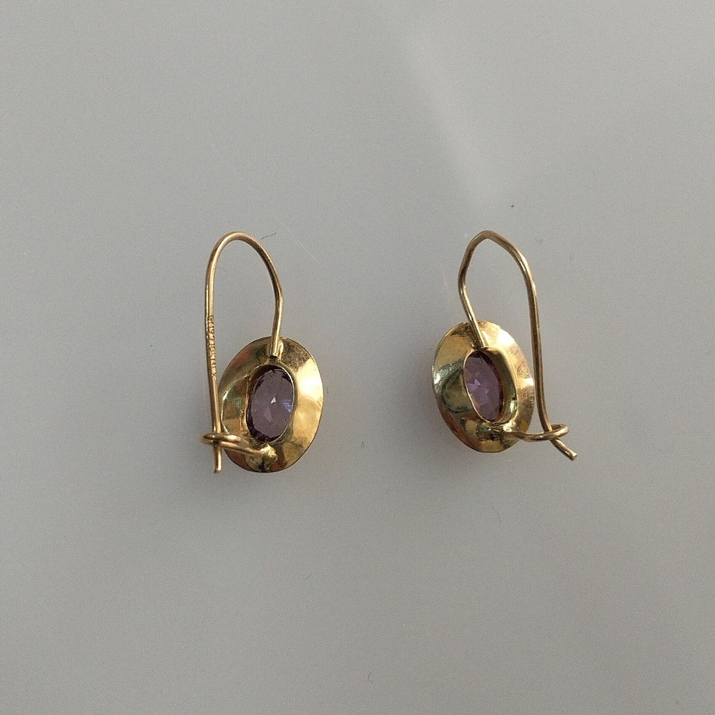 ARETES PAR ORO 10 K 0.7 GRMS (SEMINUEVO)