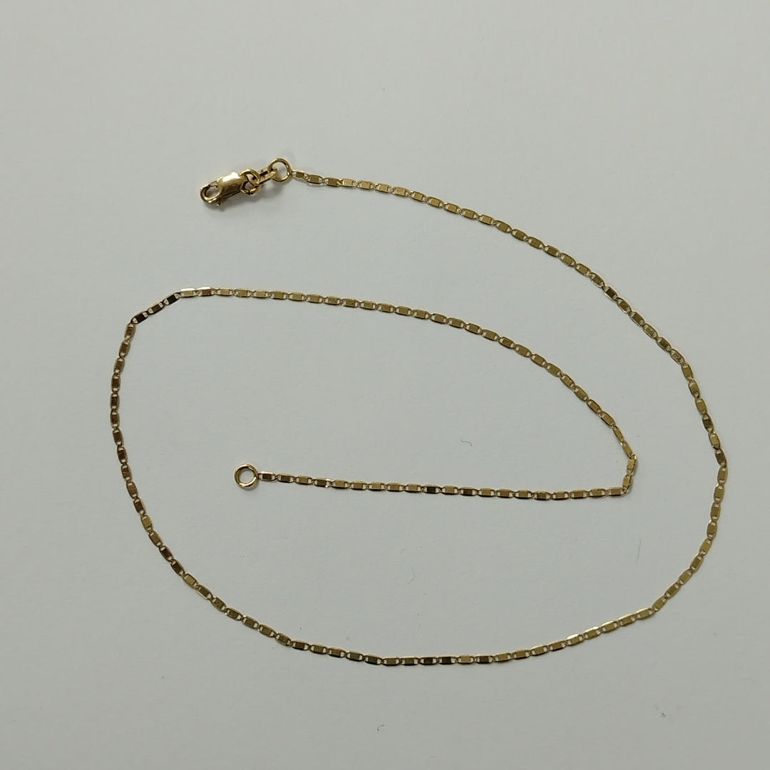 CADENA ORO 14 K 0.9 GRMS (SEMINUEVO)