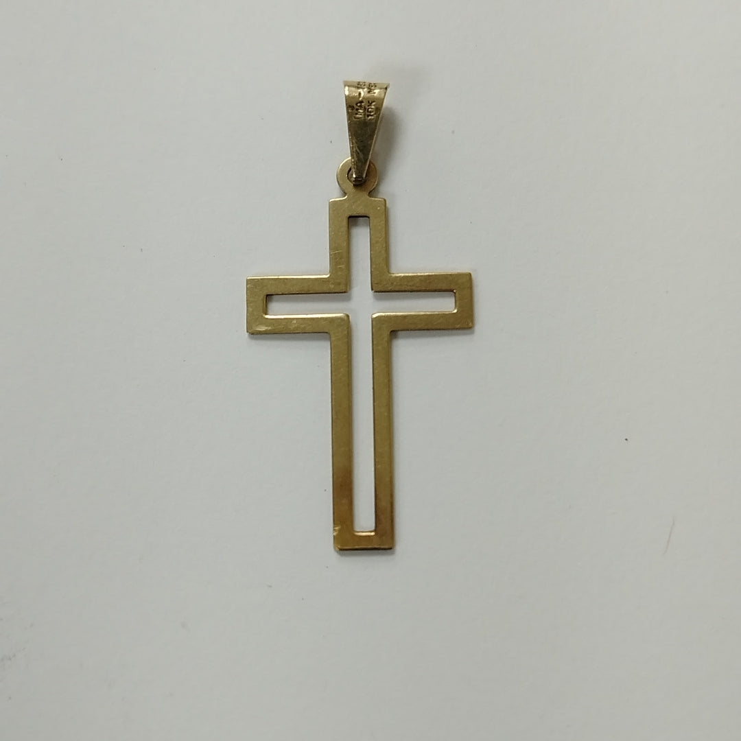 CRUZ, DIJE ORO 10 K 1.3 GRMS (SEMINUEVO)